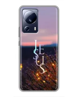 Чехол для Xiaomi 13 Lite с картинкой «Свет Божий ночью»