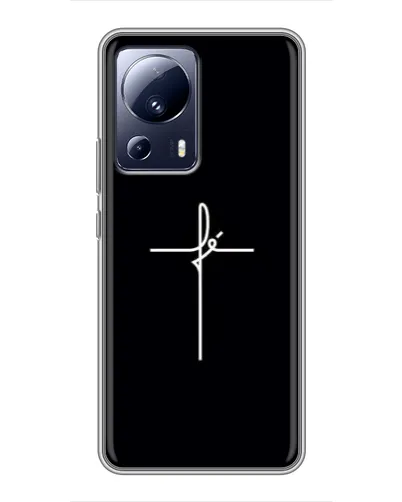 Чехол для Xiaomi 13 Lite с картинкой «Тонкий крест» Чехол для Xiaomi 13 Lite с картинкой «Тонкий крест»