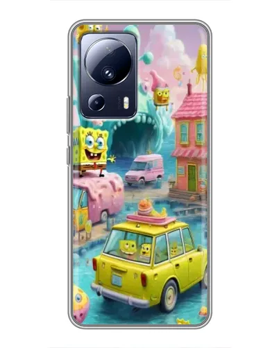 Чехол для Xiaomi 13 Lite с картинкой «Монстр-трак приключения»
