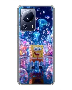 Чехол для Xiaomi 13 Lite с картинкой «Неоновый океан» Чехол для Xiaomi 13 Lite с картинкой «Неоновый океан»