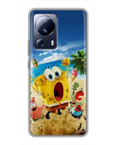 Чехол для Xiaomi 13 Lite с картинкой «Развлечения на пляже»