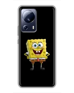 Чехол для Xiaomi 13 Lite с картинкой «Классический Губка Боб» Чехол для Xiaomi 13 Lite с картинкой «Классический Губка Боб»