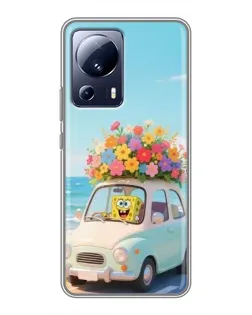 Чехол для Xiaomi 13 Lite с картинкой «Автомобильное путешествие» Чехол для Xiaomi 13 Lite с картинкой «Автомобильное путешествие»