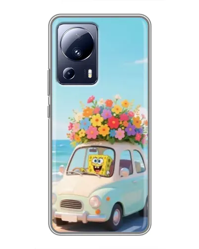 Чехол для Xiaomi 13 Lite с картинкой «Автомобильное путешествие»
