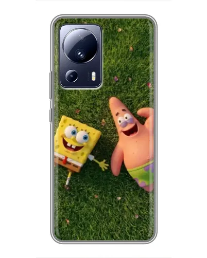 Чехол для Xiaomi 13 Lite с картинкой «Друзья на лужайке» Чехол для Xiaomi 13 Lite с картинкой «Друзья на лужайке»