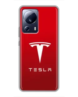 Чехол для Xiaomi 13 Lite с картинкой «Tesla Red Classic» Чехол для Xiaomi 13 Lite с картинкой «Tesla Red Classic»