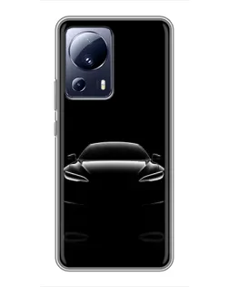 Чехол для Xiaomi 13 Lite с картинкой «Силуэт Tesla Night» Чехол для Xiaomi 13 Lite с картинкой «Силуэт Tesla Night»