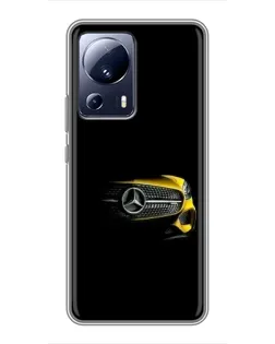 Чехол для Xiaomi 13 Lite с картинкой «Mercedes — ретро стиль» Чехол для Xiaomi 13 Lite с картинкой «Mercedes — ретро стиль»