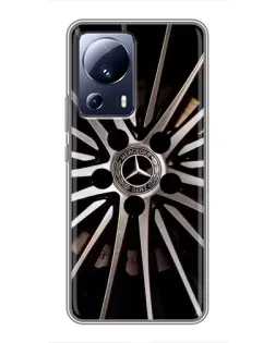 Чехол для Xiaomi 13 Lite с картинкой «Диск Mercedes» Чехол для Xiaomi 13 Lite с картинкой «Диск Mercedes»