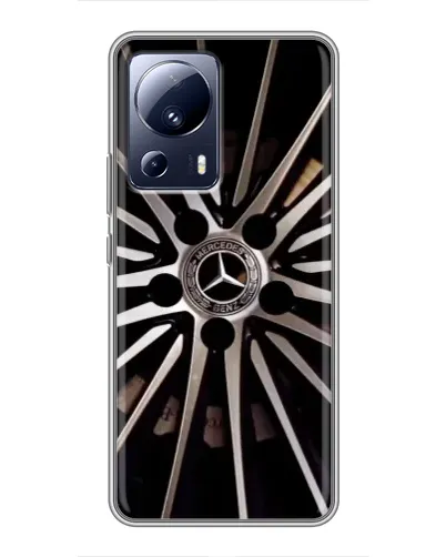 Чехол для Xiaomi 13 Lite с картинкой «Диск Mercedes»