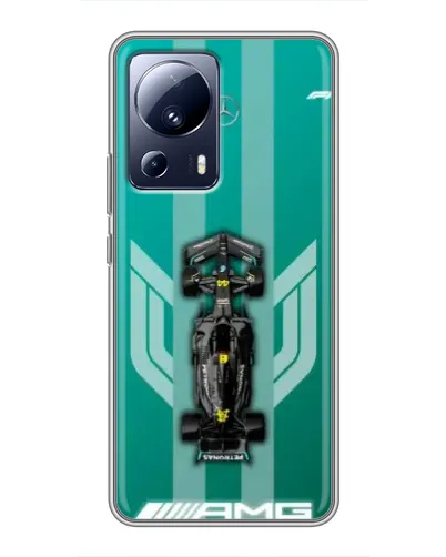 Чехол для Xiaomi 13 Lite с картинкой «Mercedes AMG Petronas»