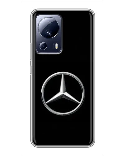 Чехол для Xiaomi 13 Lite с картинкой «Mercedes классический лого»