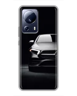 Чехол для Xiaomi 13 Lite с картинкой «Свет фар Mercedes» Чехол для Xiaomi 13 Lite с картинкой «Свет фар Mercedes»