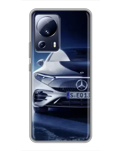 Чехол для Xiaomi 13 Lite с картинкой «Mercedes EQ — будущее»