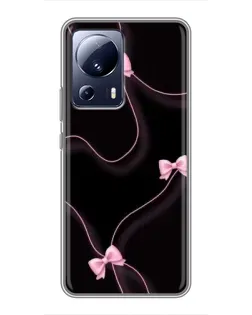 Чохол для Xiaomi 13 Lite з картинкою «Рожеві стрічки»