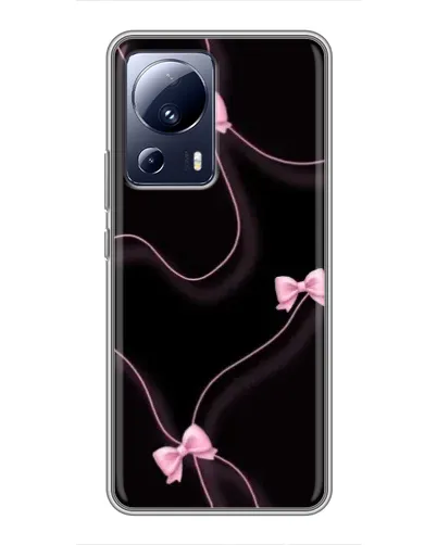 Чохол для Xiaomi 13 Lite з картинкою «Рожеві стрічки» Чохол для Xiaomi 13 Lite з картинкою «Рожеві стрічки»