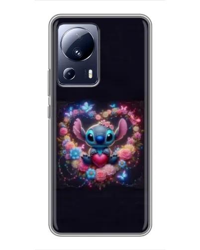 Чохол для Xiaomi 13 Lite з картинкою «Stitch у квітах» Чохол для Xiaomi 13 Lite з картинкою «Stitch у квітах»