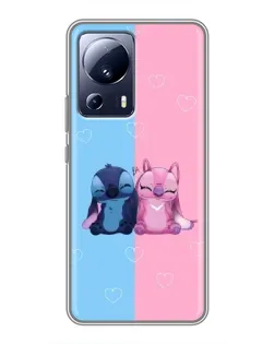 Чохол для Xiaomi 13 Lite з картинкою «Stitch та Angel Love» Чохол для Xiaomi 13 Lite з картинкою «Stitch та Angel Love»