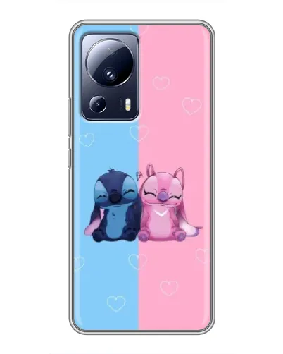 Чохол для Xiaomi 13 Lite з картинкою «Stitch та Angel Love» Чохол для Xiaomi 13 Lite з картинкою «Stitch та Angel Love»