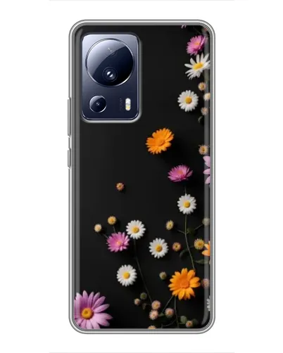 Чехол для Xiaomi 13 Lite с картинкой «Цветочная композиция»