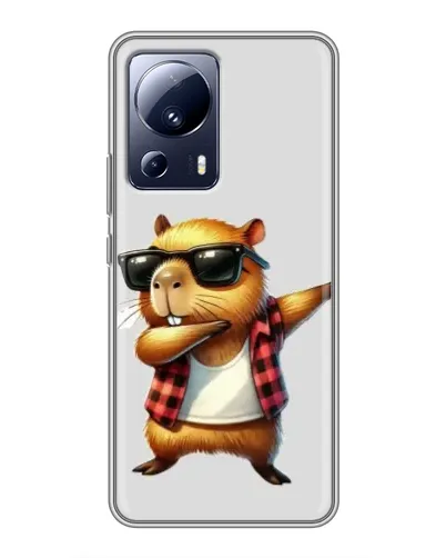 Чехол для Xiaomi 13 Lite с картинкой «Капибара рэпер даб» Чехол для Xiaomi 13 Lite с картинкой «Капибара рэпер даб»