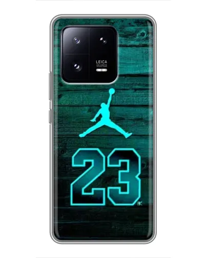 Чохол для Xiaomi 13 Pro з картинкою «Jordan Cyan 23»