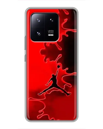 Чохол для Xiaomi 13 Pro з картинкою «Jordan Red Smoke»