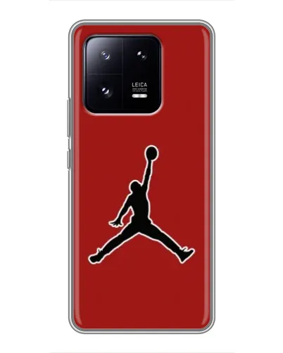 Чохол для Xiaomi 13 Pro з картинкою «Jordan Red Back»