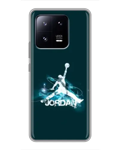 Чохол для Xiaomi 13 Pro з картинкою «Jordan Blue Fire»