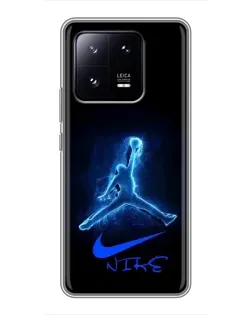 Чохол для Xiaomi 13 Pro з картинкою «Jordan Neon Blue»
