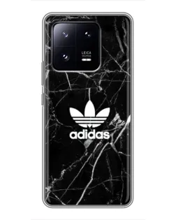 Чохол для Xiaomi 13 Pro з картинкою «Білий мармур Adidas»