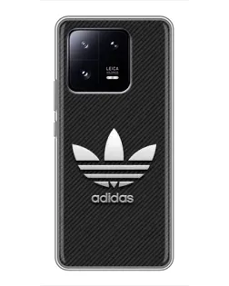 Чохол для Xiaomi 13 Pro з картинкою «Adidas Карбонова текстура»