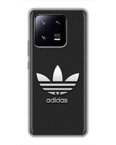 Чохол для Xiaomi 13 Pro з картинкою «Adidas Карбонова текстура»