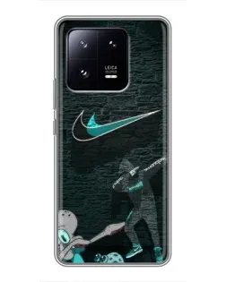 Чохол для Xiaomi 13 Pro з картинкою «Спортивний арт Nike» Чохол для Xiaomi 13 Pro з картинкою «Спортивний арт Nike»