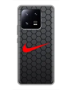 Чохол для Xiaomi 13 Pro з картинкою «Nike — карбонова сітка» Чохол для Xiaomi 13 Pro з картинкою «Nike — карбонова сітка»