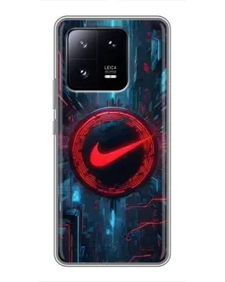 Чохол для Xiaomi 13 Pro з картинкою «Техногенний стиль Nike»