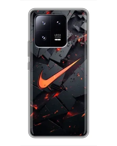 Чохол для Xiaomi 13 Pro з картинкою «Nike — ефект розломів» Чохол для Xiaomi 13 Pro з картинкою «Nike — ефект розломів»