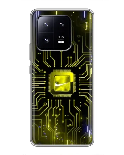 Чохол для Xiaomi 13 Pro з картинкою «Nike — золота іскра» Чохол для Xiaomi 13 Pro з картинкою «Nike — золота іскра»