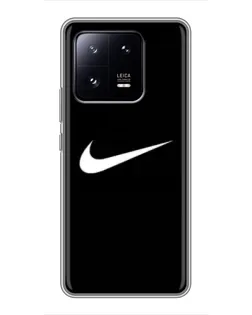 Чехол для Xiaomi 13 Pro с картинкой «Минималистический Найк»