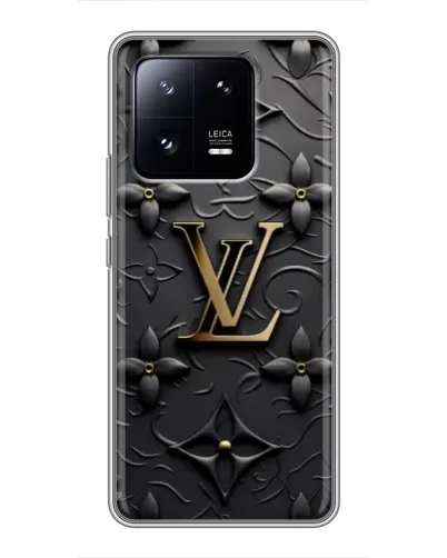 Чехол для Xiaomi 13 Pro с картинкой «Кожаная текстура LV»