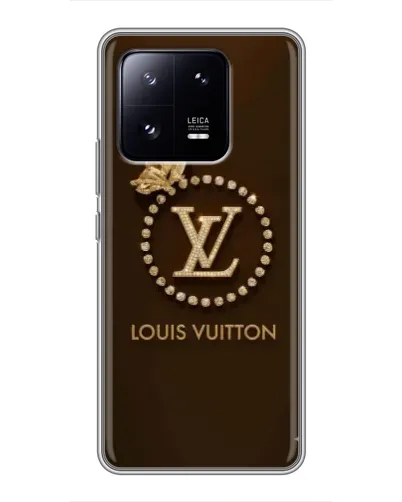 Чехол для Xiaomi 13 Pro с картинкой «LV — золотая печать»