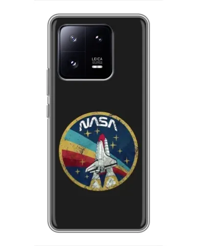 Чехол для Xiaomi 13 Pro с картинкой «NASA — эмблема миссии»