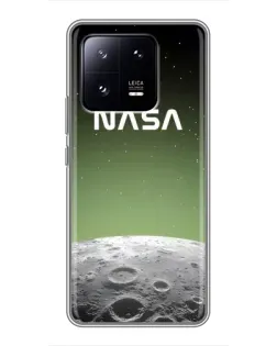 Чехол для Xiaomi 13 Pro с картинкой «NASA — лунный градиент» Чехол для Xiaomi 13 Pro с картинкой «NASA — лунный градиент»