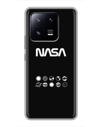 Чехол для Xiaomi 13 Pro с картинкой «NASA — технический принт»