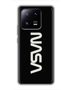 Чехол для Xiaomi 13 Pro с картинкой «NASA — вертикальный логотип» Чехол для Xiaomi 13 Pro с картинкой «NASA — вертикальный логотип»