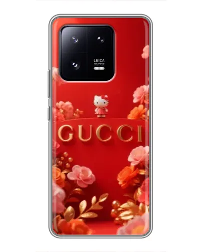 Чохол для Xiaomi 13 Pro з картинкою «Gucci — золотий сад»