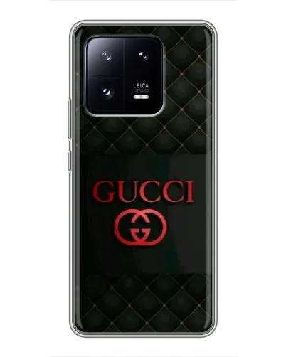 Чохол для Xiaomi 13 Pro з картинкою «Gucci — стьобаний чорний»