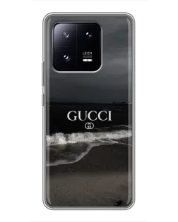 Чехол для Xiaomi 13 Pro с картинкой «Gucci — морской прибой» Чехол для Xiaomi 13 Pro с картинкой «Gucci — морской прибой»