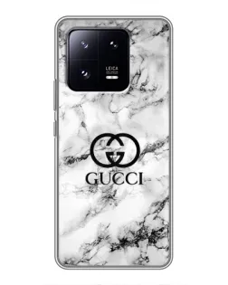 Чехол для Xiaomi 13 Pro с картинкой «Gucci — мраморный шик» Чехол для Xiaomi 13 Pro с картинкой «Gucci — мраморный шик»