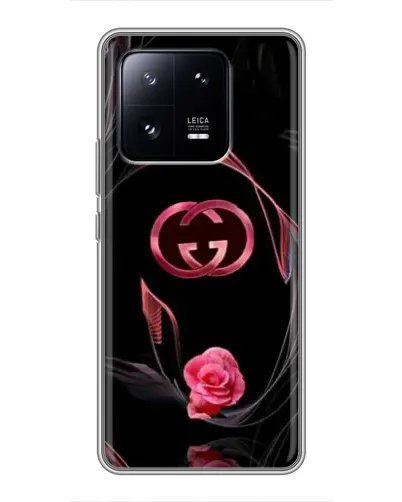 Чохол для Xiaomi 13 Pro з картинкою «Gucci — неонова троянда»